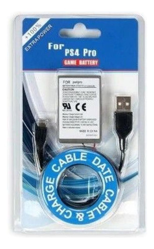 Bateria Joystick Playstation 4 Ps4 Pro + Cable Usb 5034am