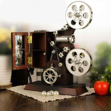 Vintage Proyector De Cine De La Música De La Caja De La Joye