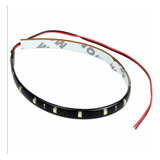 Tira Flexible Azul De 30 Cm/15 Led Para Motores De Automóvil