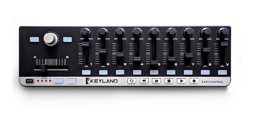 Controlador Midi Para Mezclas Keyland Easycontrol