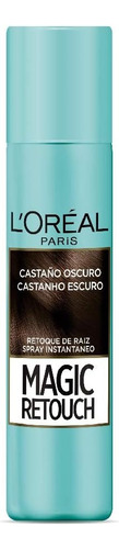 3pack L'oréal Paris Magic Retouch Para Raíces Castaño Oscuro