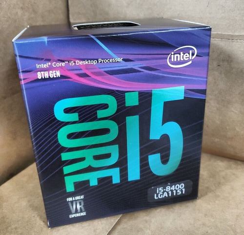 Combo Procesador Intel Core I5-8400 + Asrock H310m-hdv