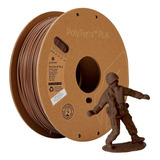 Filamento Polyterra Pla Polymaker, 1.75mm - 1kg Color Army Brown