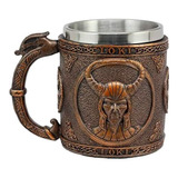 Tazón Taza 3d Dioses Vikingo Loki