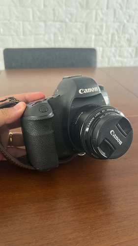 Câmera Canon Eos 6d Corpo + Lente 50 Mm