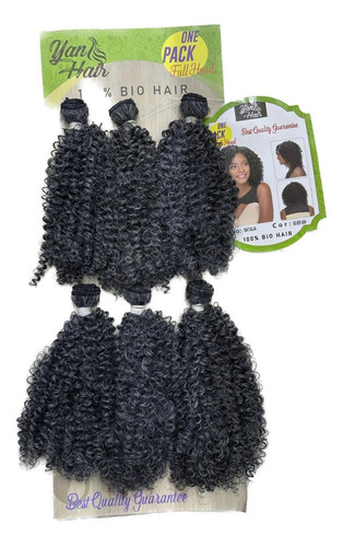 Cabelo Orgânico Cacheado Afro 50cm 300gr Lançamento Oferta 