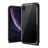 Funda Vrs Crystal Chrome Para iPhone XR Uso Rudo Black