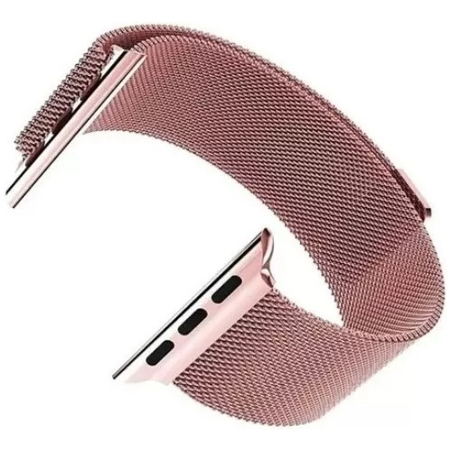 Pulseira Milanês Aço Compatível Apple Watch 38/40mm 42/44mm