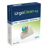 Urgoclean Ag Apósitos Antimicrobianos 10x10 Cm C/10