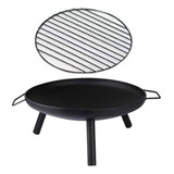 Chimenea De Fogata Pequeña Charcoal Firepit, Calefacción Por