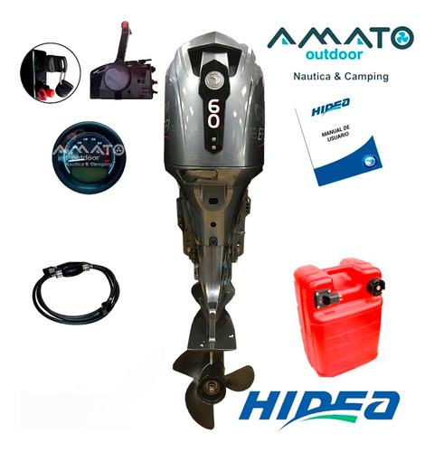 Motor Fuera De Borda Hidea 60hpefi 4t Oferta Contado Trim