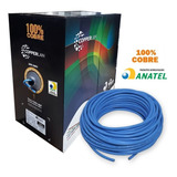 Cabo De Rede Cat5e 100 Metros 100% Cobre Cftv Smart´tv