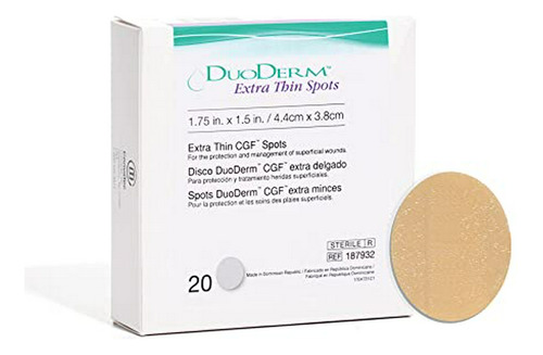 Apósitos Duoderm Extra Thin 1.75  X 1.5  - 20 Unidades