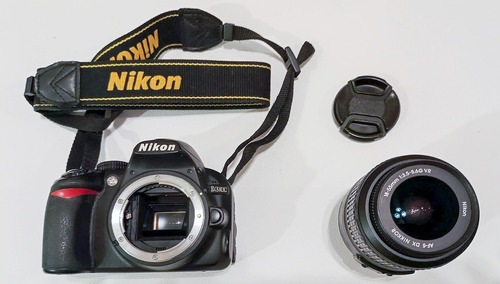  Nikon Kit D3100 +  Lente 18-55mm Vr Dslr Color  Negro 