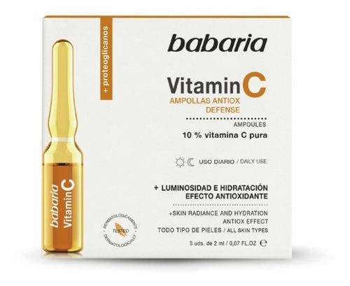 Ampollas Vitamina C