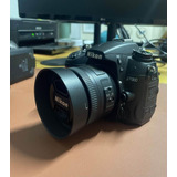  Kit Câmera Nikon D7000 Dslr + Lente 35mm F/1.8