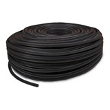 Cable Uso Rudo 2x#12 50 Metros Color Negro