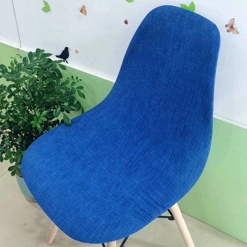 4 Kits De Fundas De Silla Elásticas Eames Con Diseño De Raya