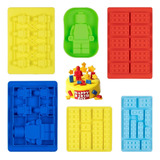 Moldes De Silicona Cor.t Lego Set 6