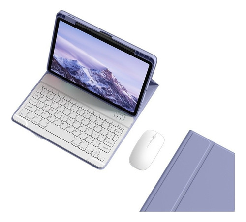 Funda Con Teclado Ratón For Xiaomi Pad 5 11 (con Pen Slot)