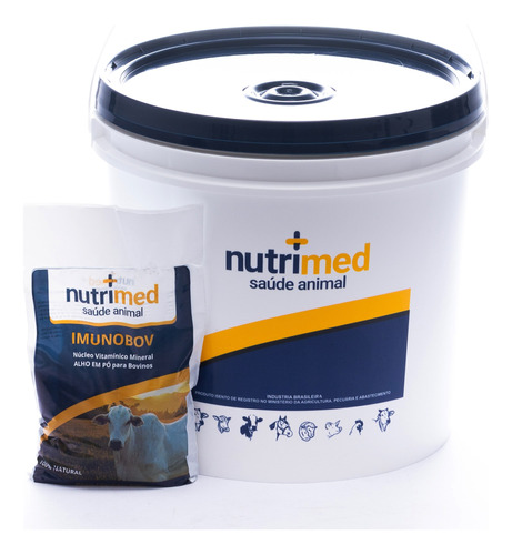 Núcleo Vitamínico Mineral Com Adição De Alho 15kg 