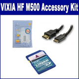 Canon Vixia Hf M500 Cámara Kit De Accesorios Incluye: Tarjet