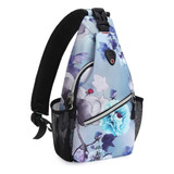 Mochila De Hombro Mosiso Diseno Floreado