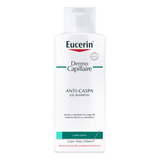 Eucerin Dermocapillaire Shampoo Anticaspa Para Caspa Grasa