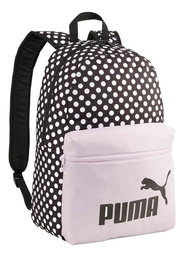 Mochila Puma Original Negra Con Rosa Phase Aop Backpack