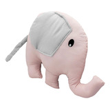 Almofada Decorativa Enxoval Bebê Elefante - Rosa