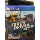 Truck Driver Mídia Fisica Importada Ps4