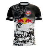 Camisa/camiseta Redbull Bragantino Torcedor Time Toro Loko