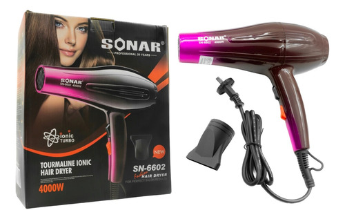 Secadora De Cabello Profesional Marca Sonar 4000w. Belleza