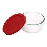 Bowl Redondo1qt - 950mltapa Plástica Roja Pyrex 5302730