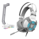 Fantech Combo De Auriculares Usb Rgb Para Juegos Y Soporte .