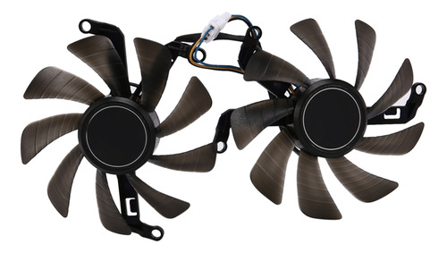 2 Unidades/juego De Ventilador Gráfico Gpu Vga Cooler Th9215