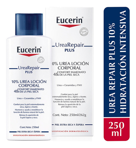 Loción Corporal Reparadora Eucerin Urearepair Plus 10% 250ml