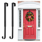 2 Pcs Ajustable Colgador De Puerta Adorno Navideño Gancho