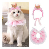 Panuelo De Gato Legendog Para Gatos, Disfraces De Princesa