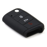 Car Silicone Remote Flip Key Fob Cover Shell Case For Vw For