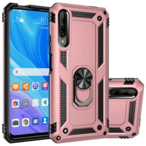 Funda Case Huawei Y9s Anillo Magnetico + Mica Cristal 21d