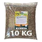 Adubo Npk 4-14-8 Fertilizante 10kg - Flores Frutas Plantas