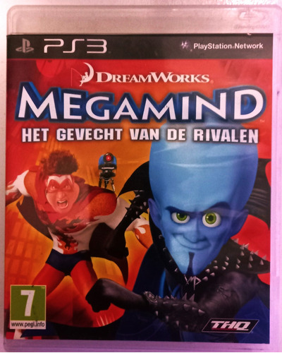 Jogo Megamind Original Ps3 Midia Fisica Cd.