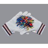 Guantes De Receptor Futbol Americano Jaguar Blanco Adulto M