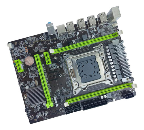 Placa-mãe X79 Pro/dual Ddr3 Lga 2011 4x Usb 2.0 4x Sata2.0