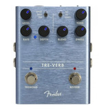 Fender Tre-verb Pedal De Trémolo Y Reverb Para Guitarra