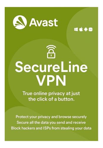 Vpn Avast Secureline Vpn  2024 - 10 Dispositivos - 2 Años