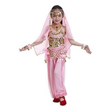 Kids Princess Girl Indian Belly Dance Costume Cosplay