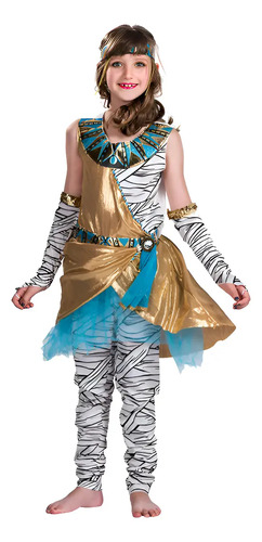 Sqxf Halloween Niño Egipcio Vendaje Momia Cosplay Disfraz