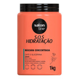 Máscara Sos Hidratação Café E Glicerina Salon Line 1kg